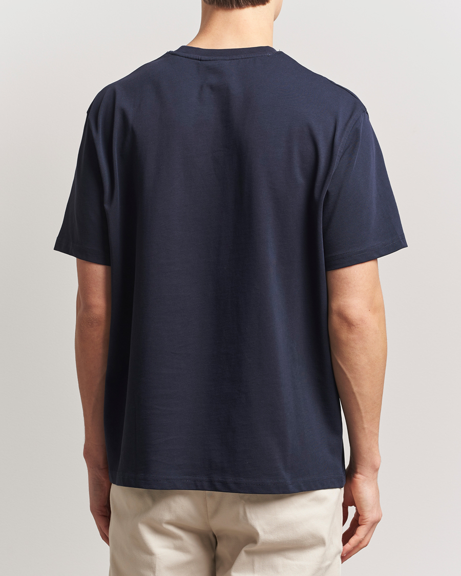 Mies | T-paidat | LES DEUX | Crew T-Shirt Dark Navy