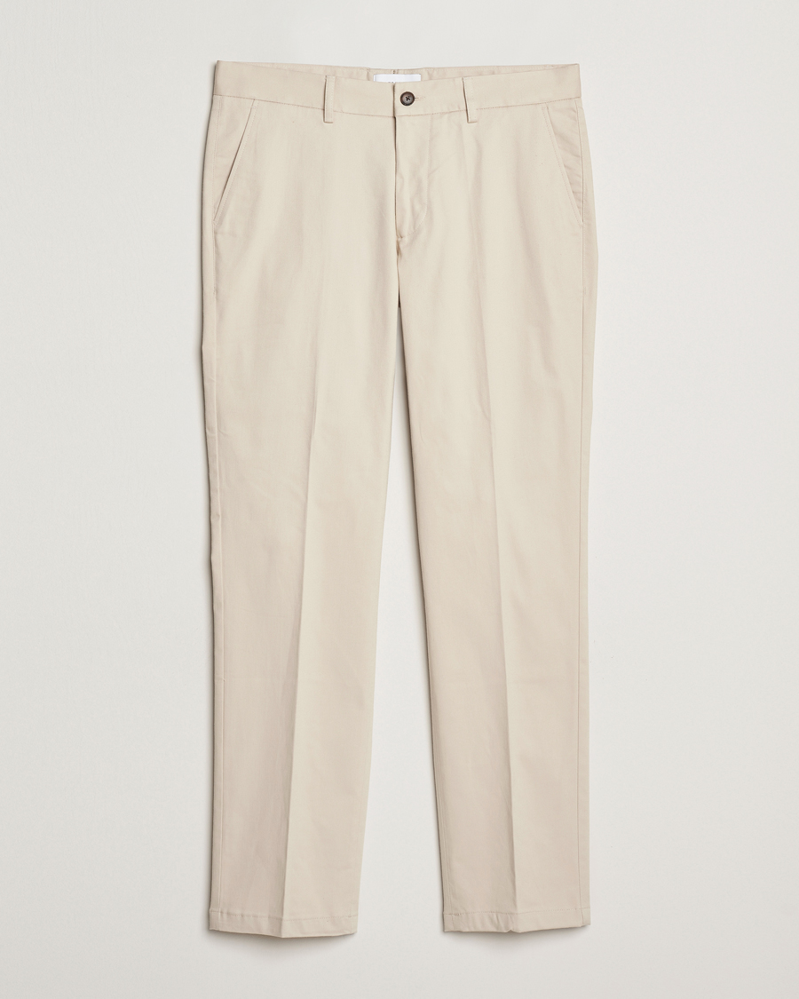 Mies | Housut | LES DEUX | Como Reg Cotton Chino Beige