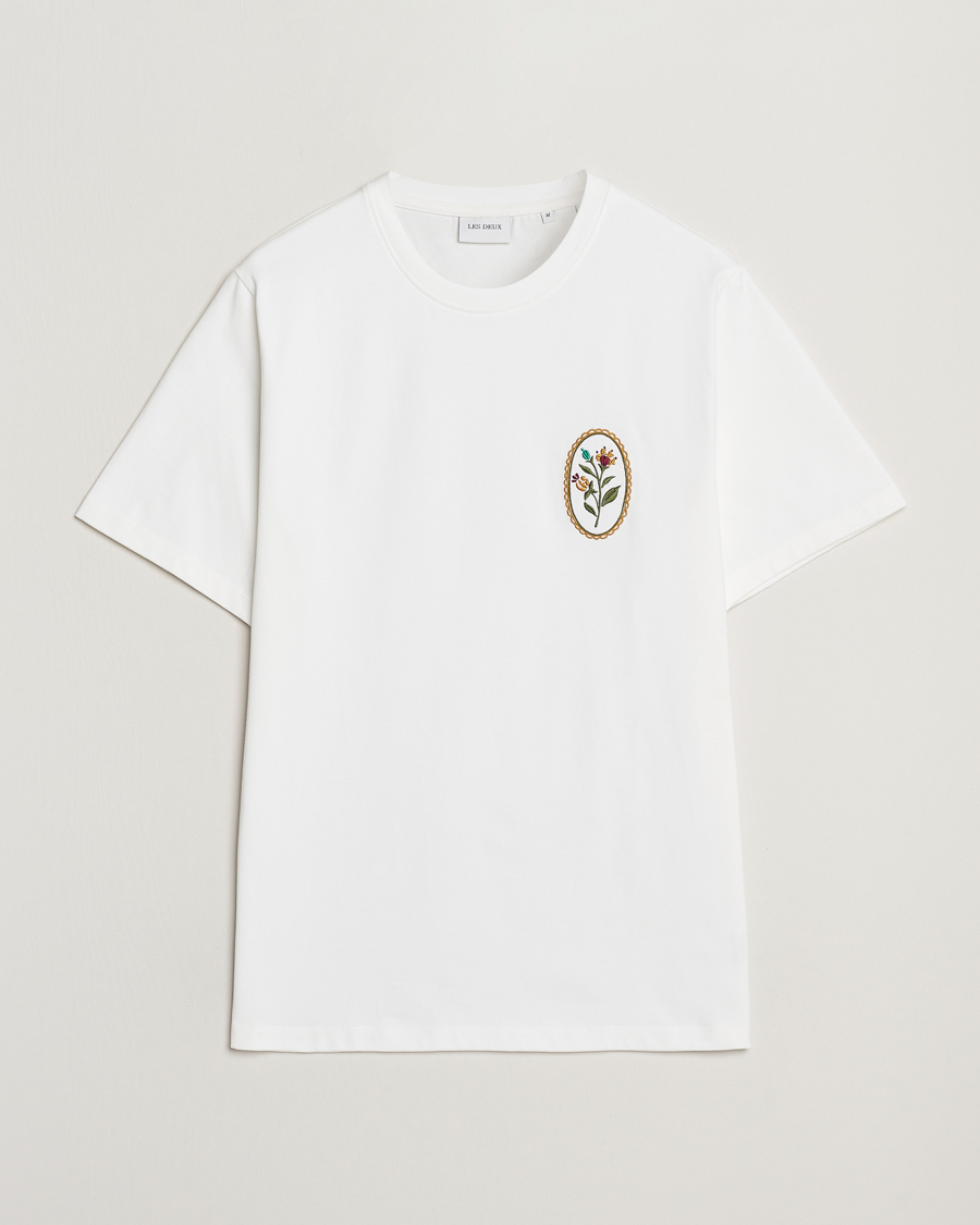 Mies | T-paidat | LES DEUX | Geoffroy T-shirt White