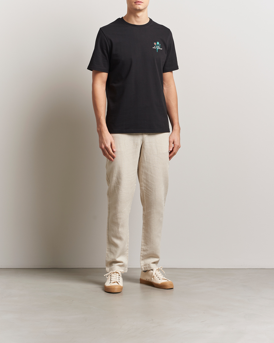 Mies | T-paidat | LES DEUX | Bruno Café T-Shirt Black