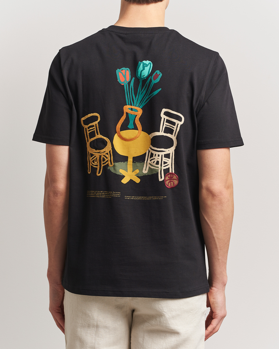 Mies | T-paidat | LES DEUX | Bruno Café T-Shirt Black