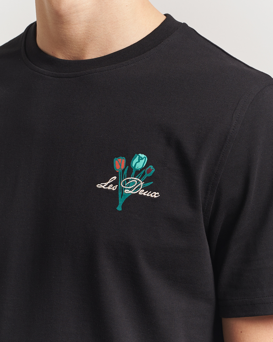 Mies | T-paidat | LES DEUX | Bruno Café T-Shirt Black
