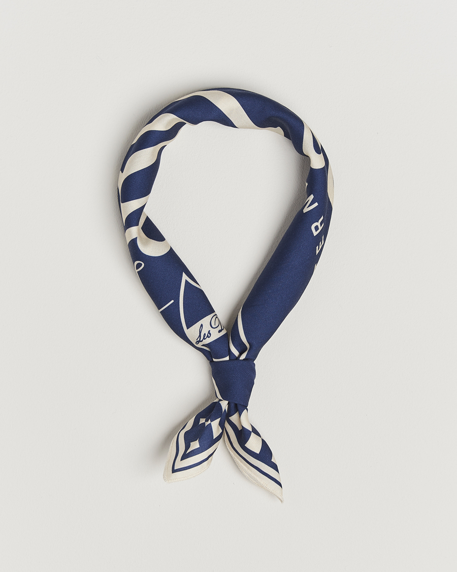 Mies | Les Deux Goods Tencel Neckercheif Blue | LES DEUX | Goods Tencel Neckercheif Blue