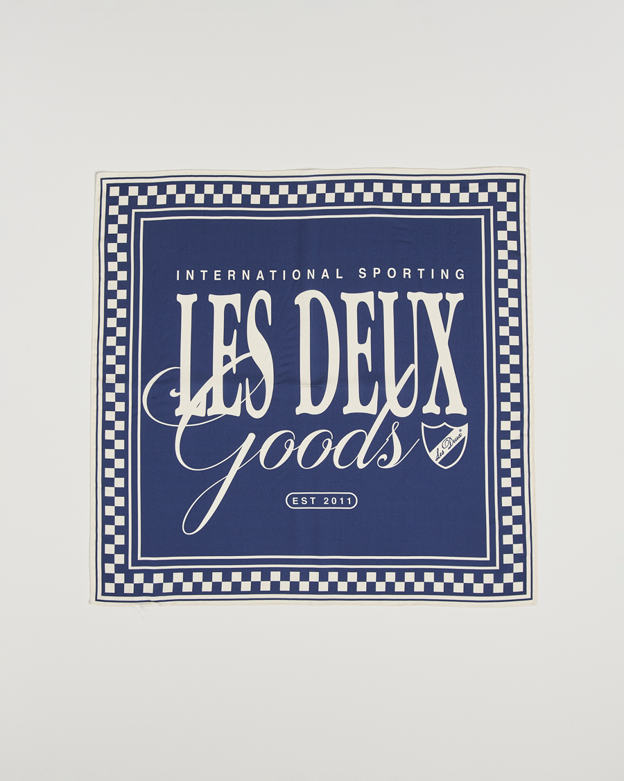 Mies | Les Deux Goods Tencel Neckercheif Blue | LES DEUX | Goods Tencel Neckercheif Blue