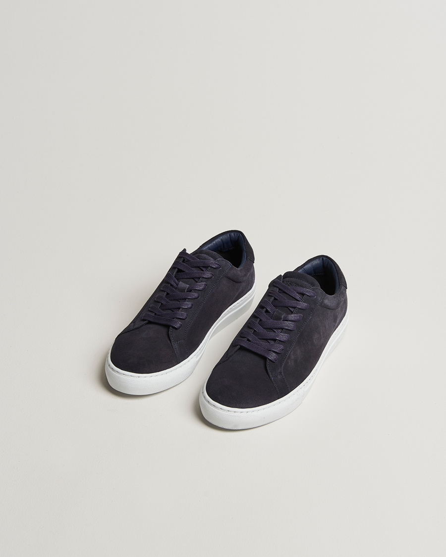 Mies | Tennarit | LES DEUX | Theodor Suede Sneakers Navy