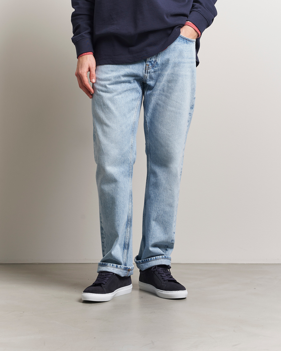 Mies | Tennarit | LES DEUX | Theodor Suede Sneakers Navy