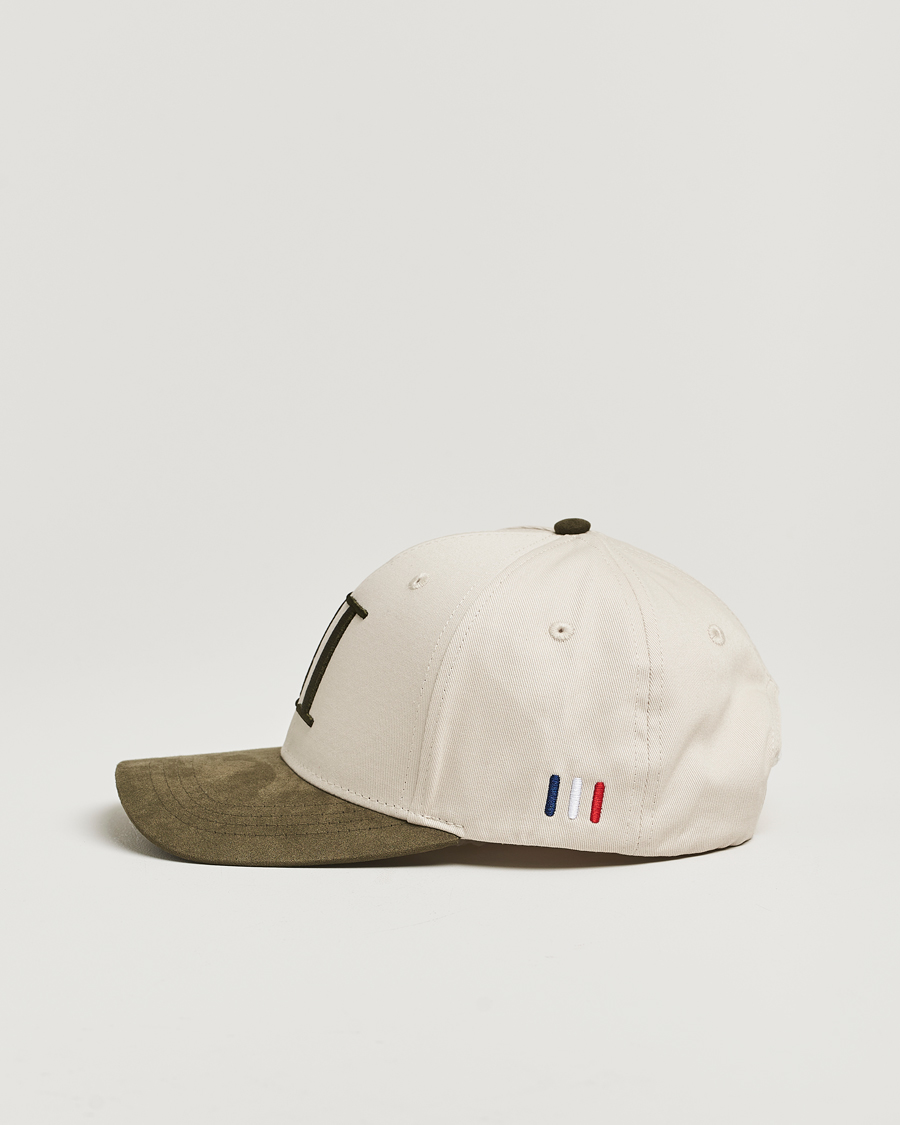 Mies | Les Deux Baseball Cap Contrast Suede II Light Desert Sand | LES DEUX | Baseball Cap Contrast Suede II Light Desert Sand