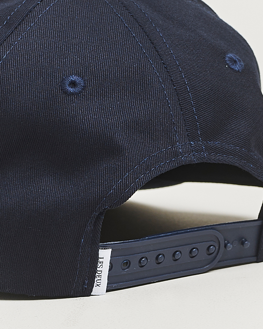 Mies | Les Deux Baseball Cap Suede II Dark Navy | LES DEUX | Baseball Cap Suede II Dark Navy