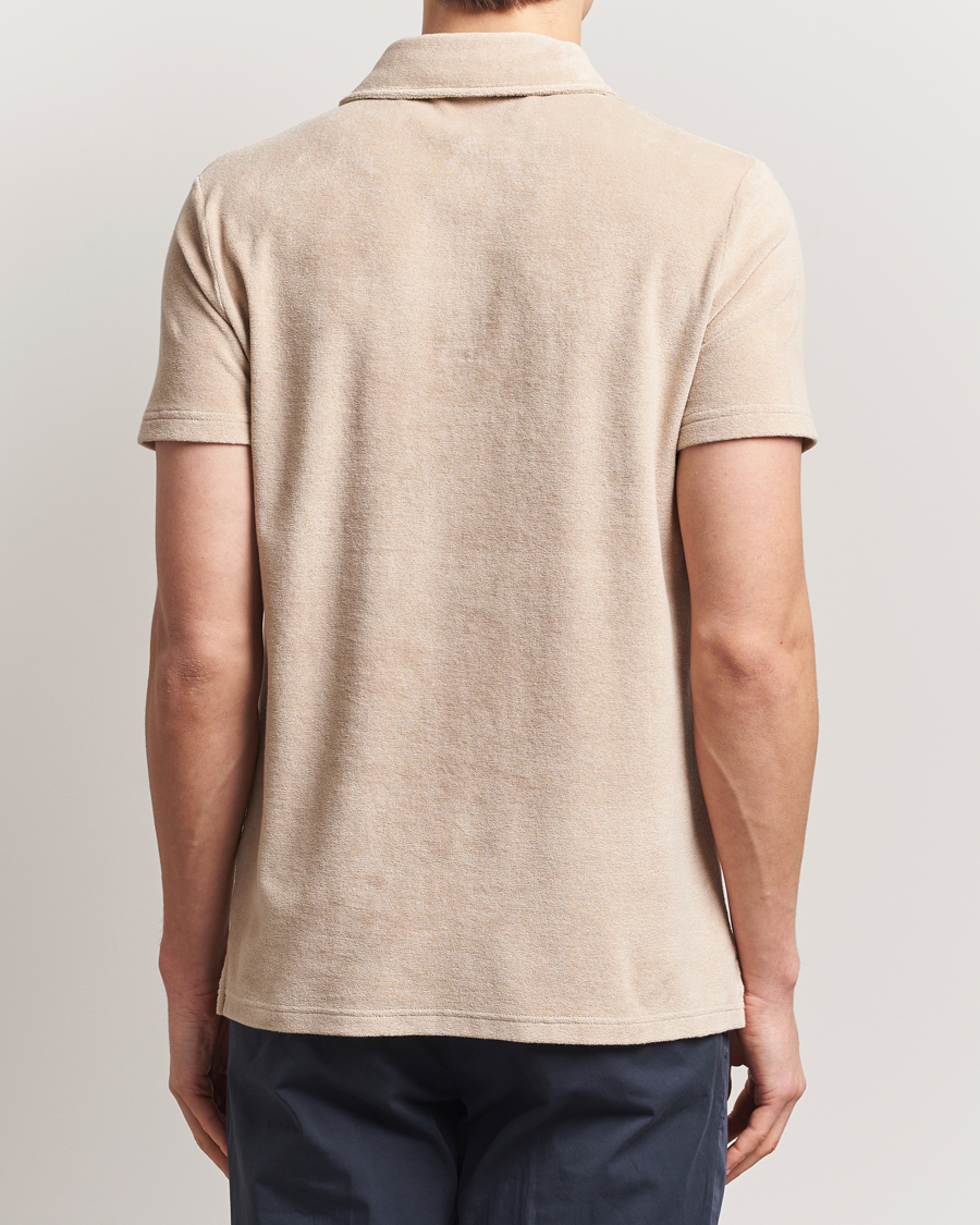 Mies | Pikeet | Altea | Terry Cotton Polo Beige