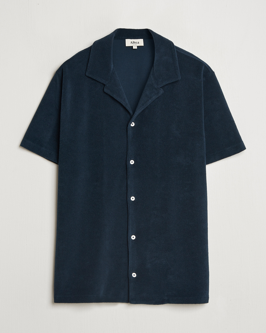 Mies | Kauluspaidat | Altea | Terry Bowling Shirt Navy