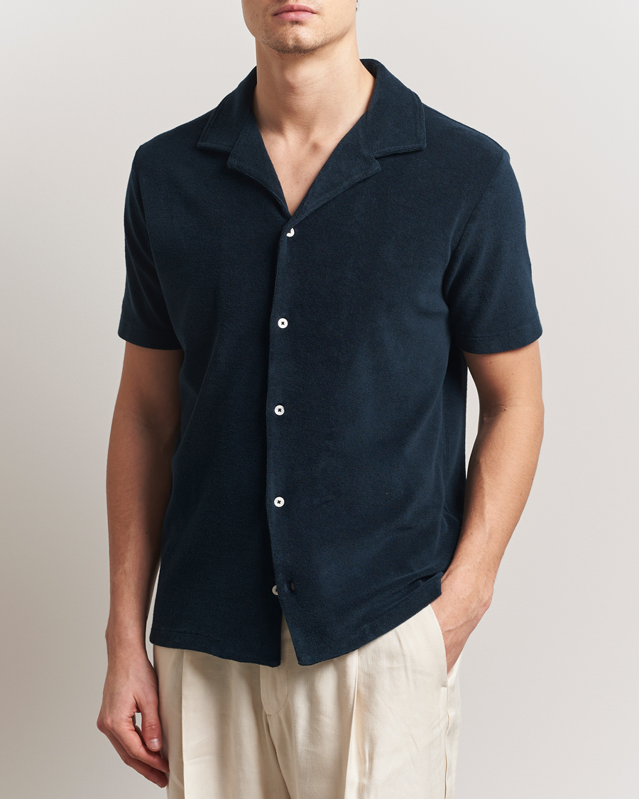 Mies | Kauluspaidat | Altea | Terry Bowling Shirt Navy