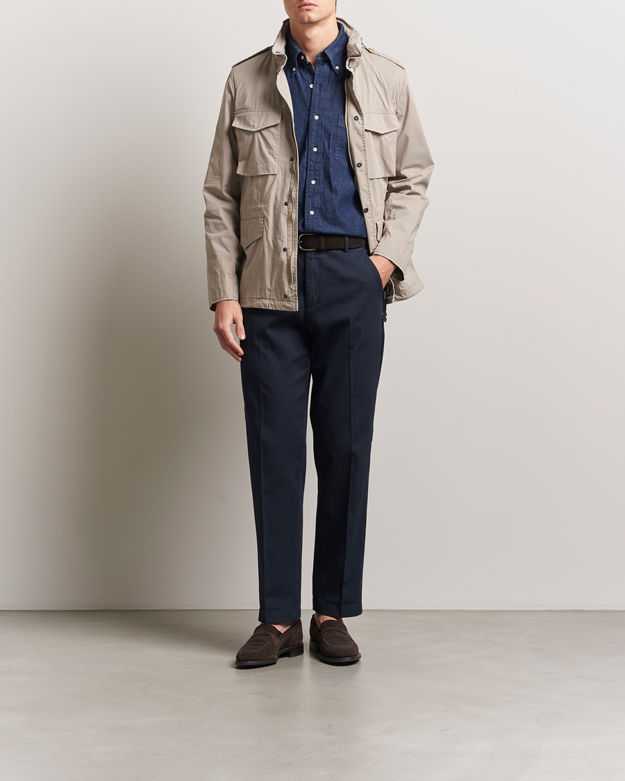Mies | Takit | Aspesi | Lightweight Cotton Field Jacket Beige