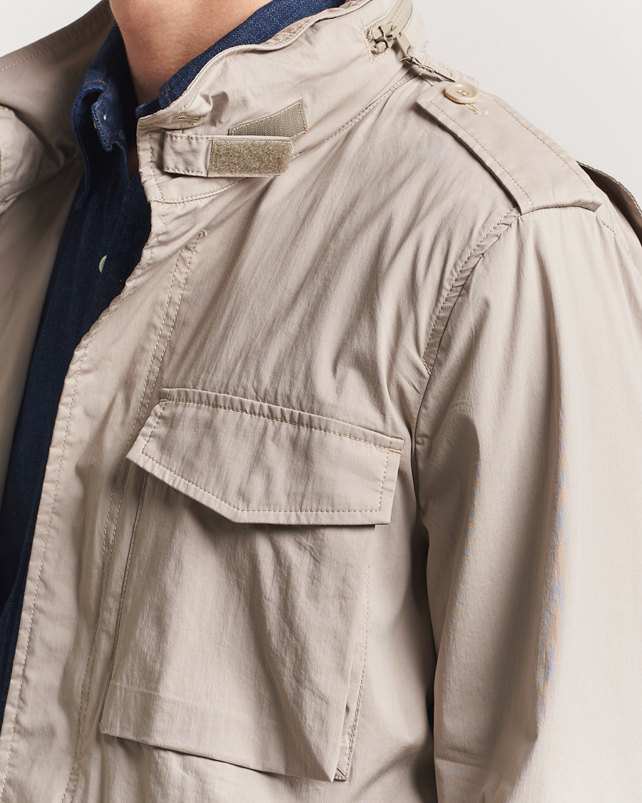 Mies | Takit | Aspesi | Lightweight Cotton Field Jacket Beige