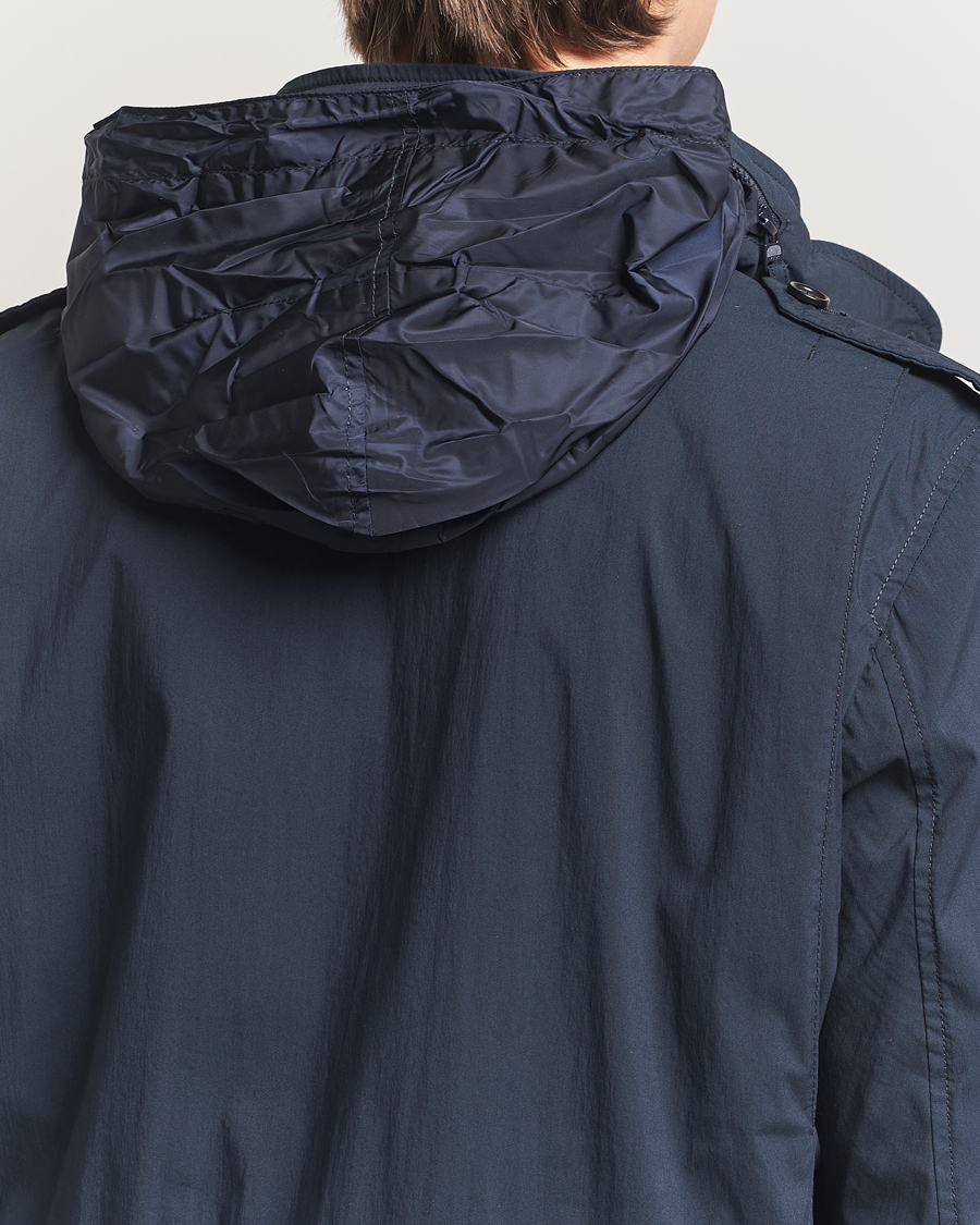 Mies | Takit | Aspesi | Lightweight Cotton Field Jacket Navy