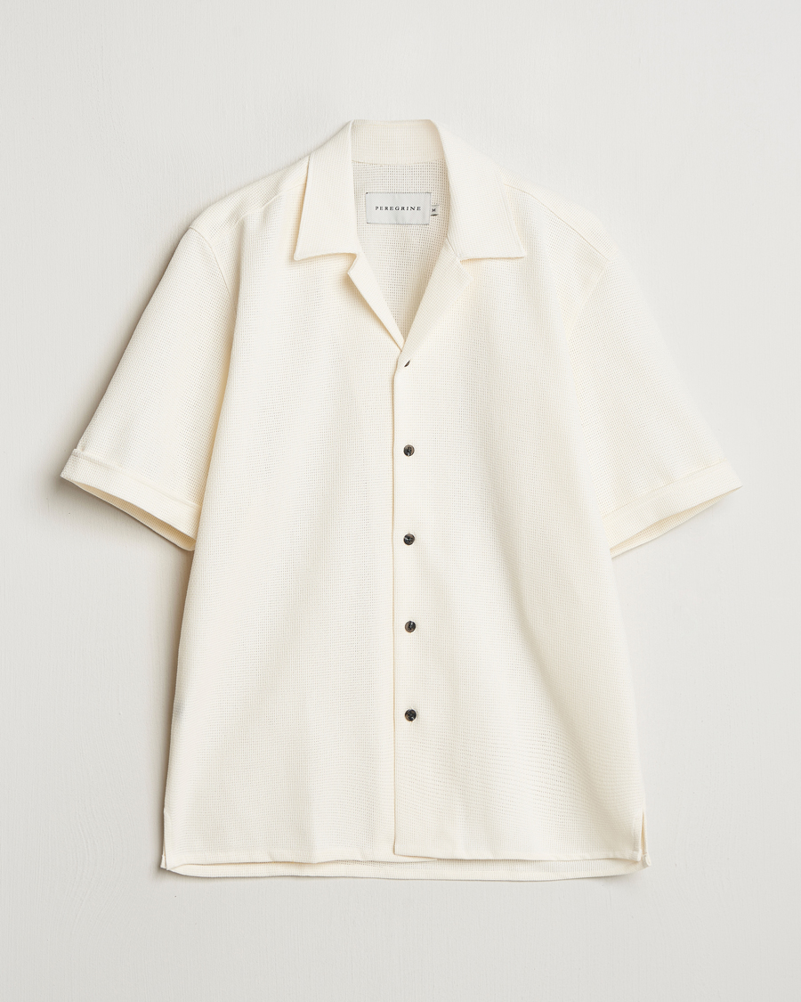 Mies | Kauluspaidat | Peregrine | Quay Cuban Collar Shirt White