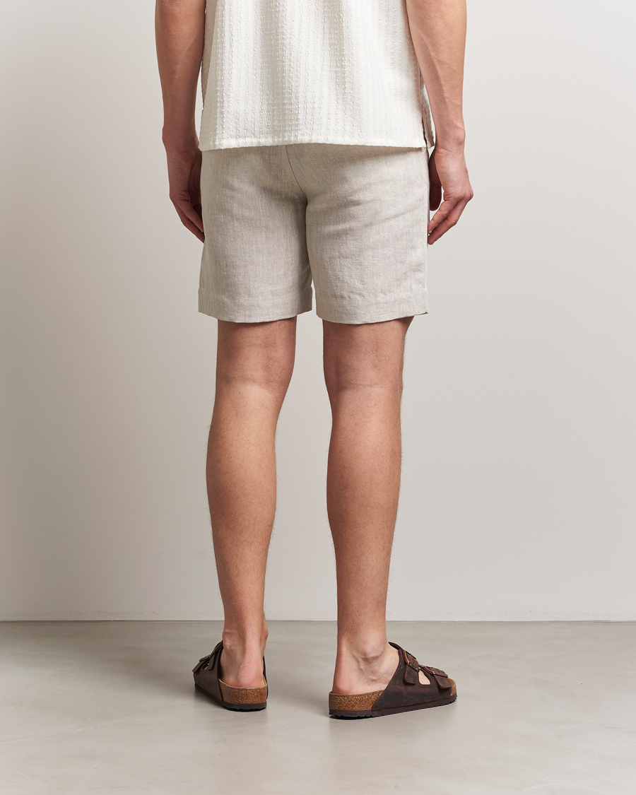 Mies | Shortsit | Peregrine | Grange Linen Shorts Natural
