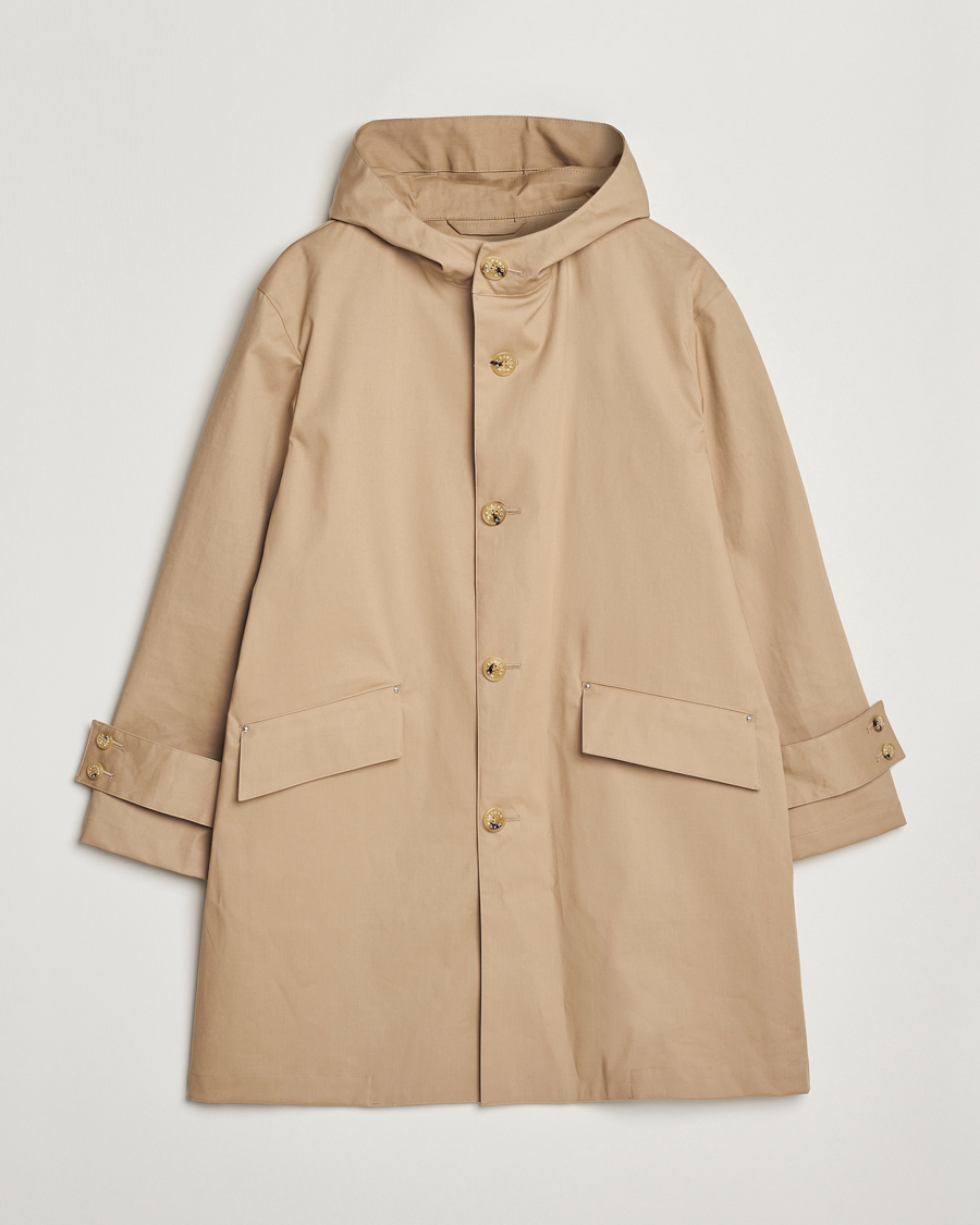 Mies | Takit | Mackintosh | Humbie GTS Hooded Car Coat Fawn