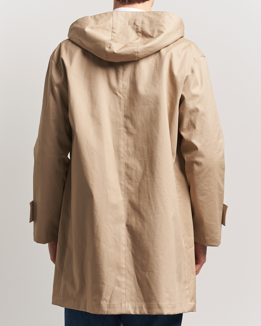 Mies | Takit | Mackintosh | Humbie GTS Hooded Car Coat Fawn