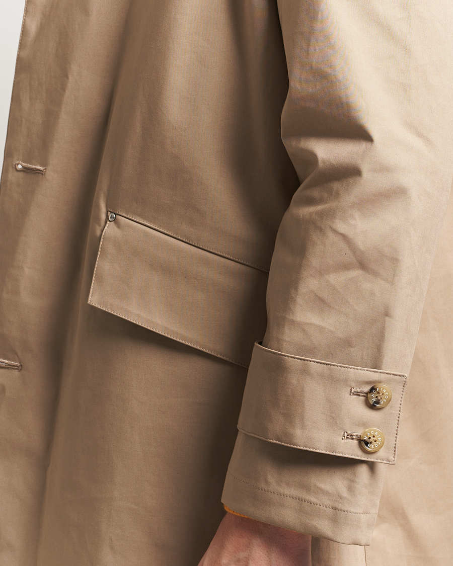 Mies | Takit | Mackintosh | Humbie GTS Hooded Car Coat Fawn