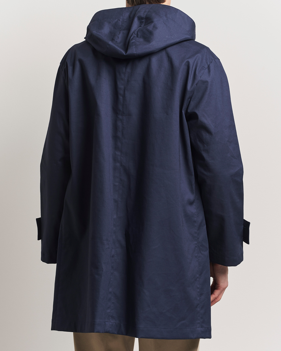 Mies | Takit | Mackintosh | Humbie GTS Hooded Car Coat Navy