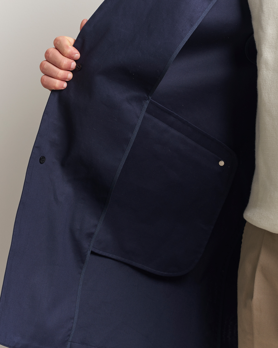 Mies | Takit | Mackintosh | Humbie GTS Hooded Car Coat Navy