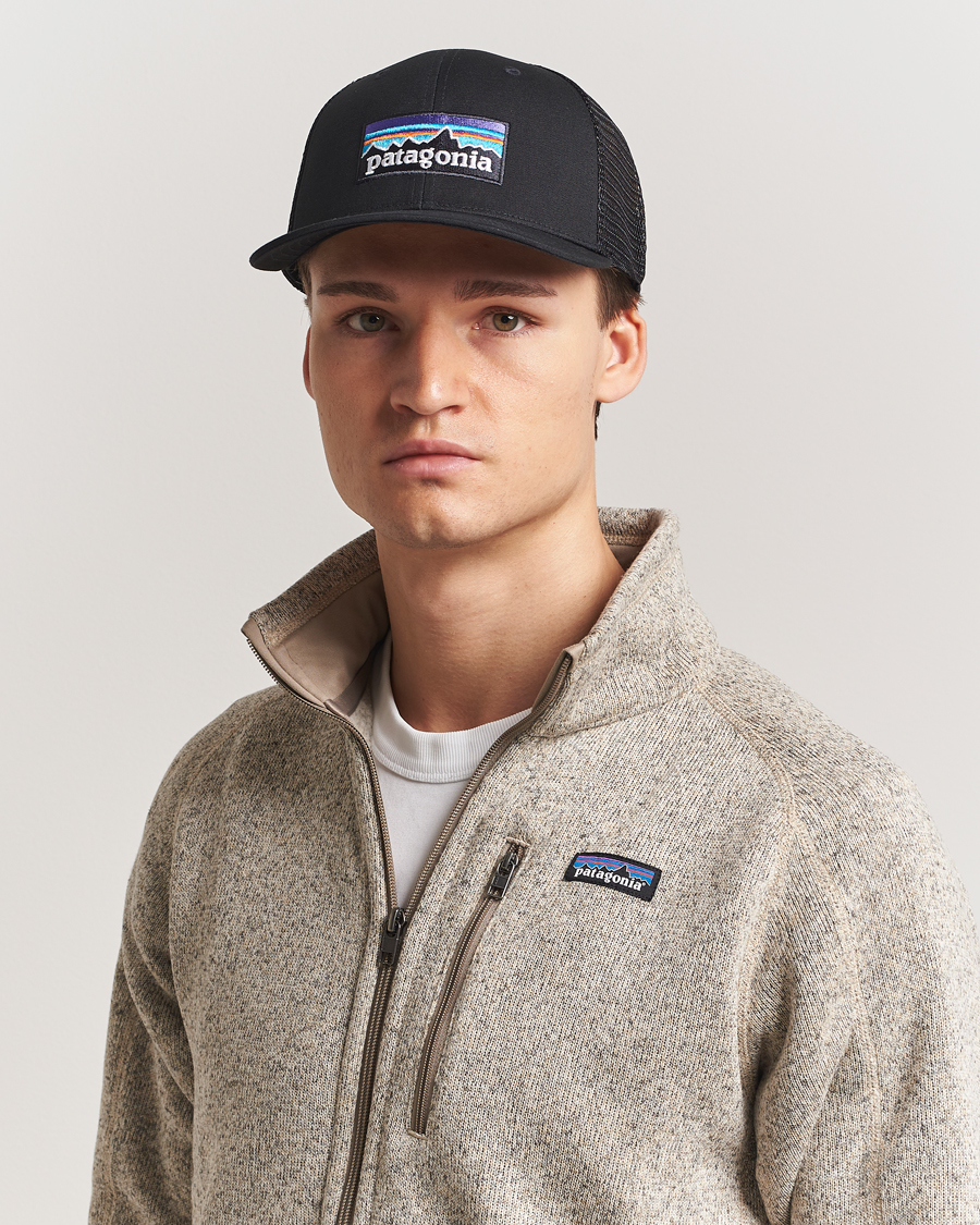 Mies | Päähineet | Patagonia | PatagoniaP-6 Logo Trucker HatBlack