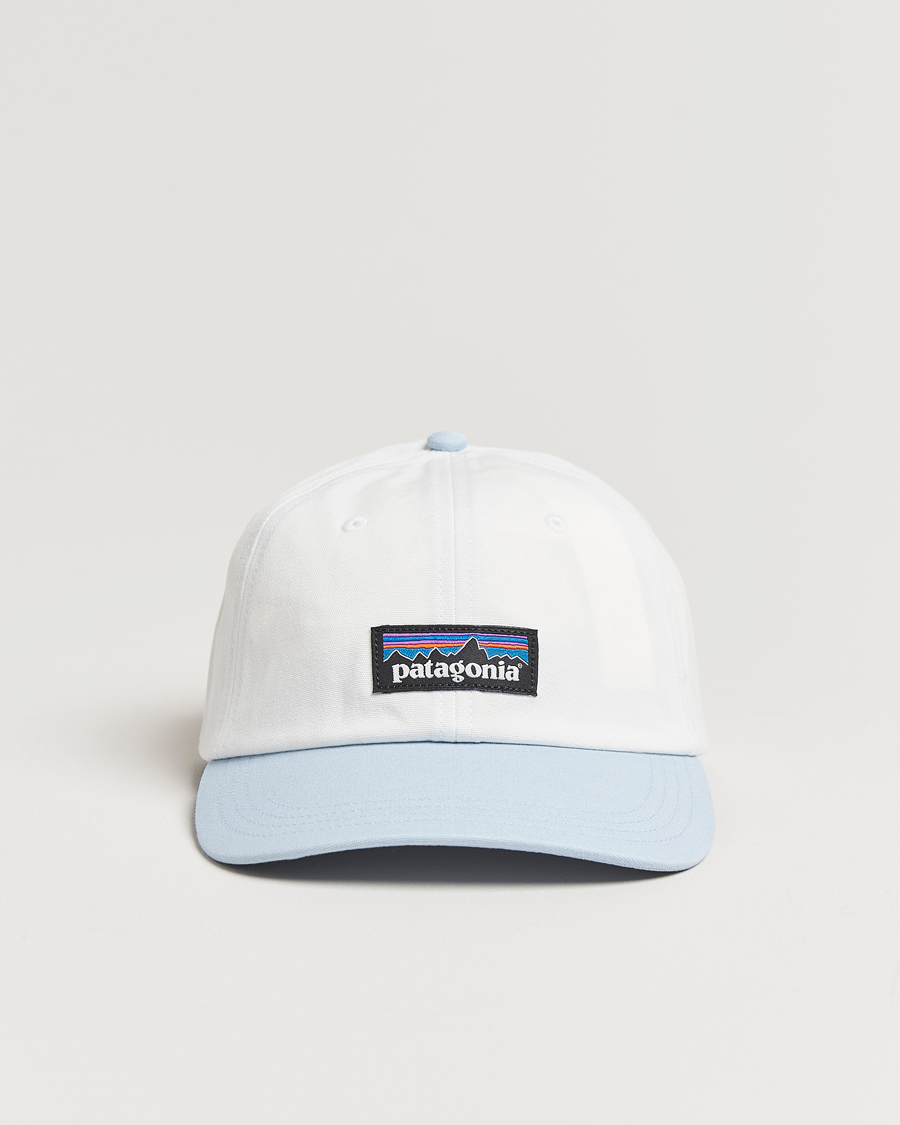 Mies | Patagonia P-6 Label Trad Cap Birch White | Patagonia | P-6 Label Trad Cap Birch White