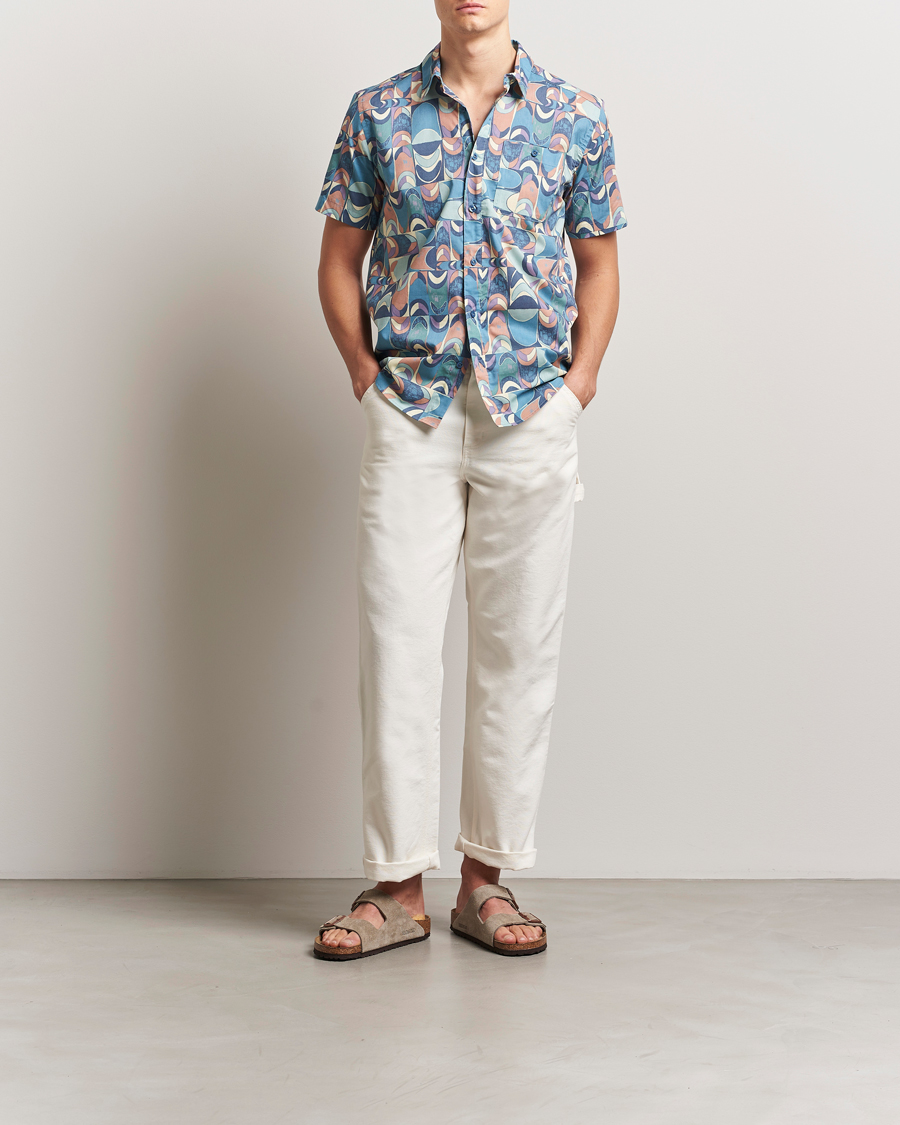 Mies | Kauluspaidat | Patagonia | Go To Short Sleeve Shirt Still Blue