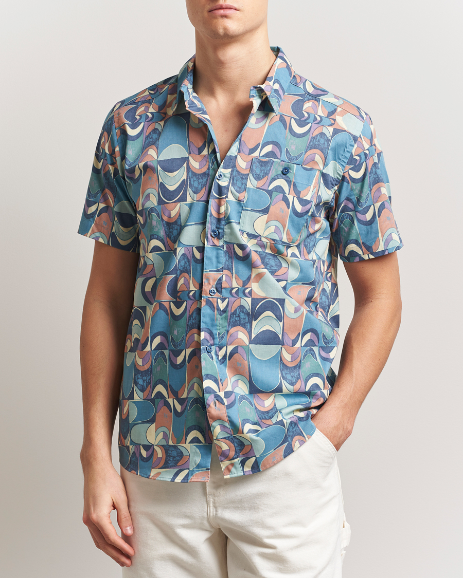 Mies | Kauluspaidat | Patagonia | Go To Short Sleeve Shirt Still Blue