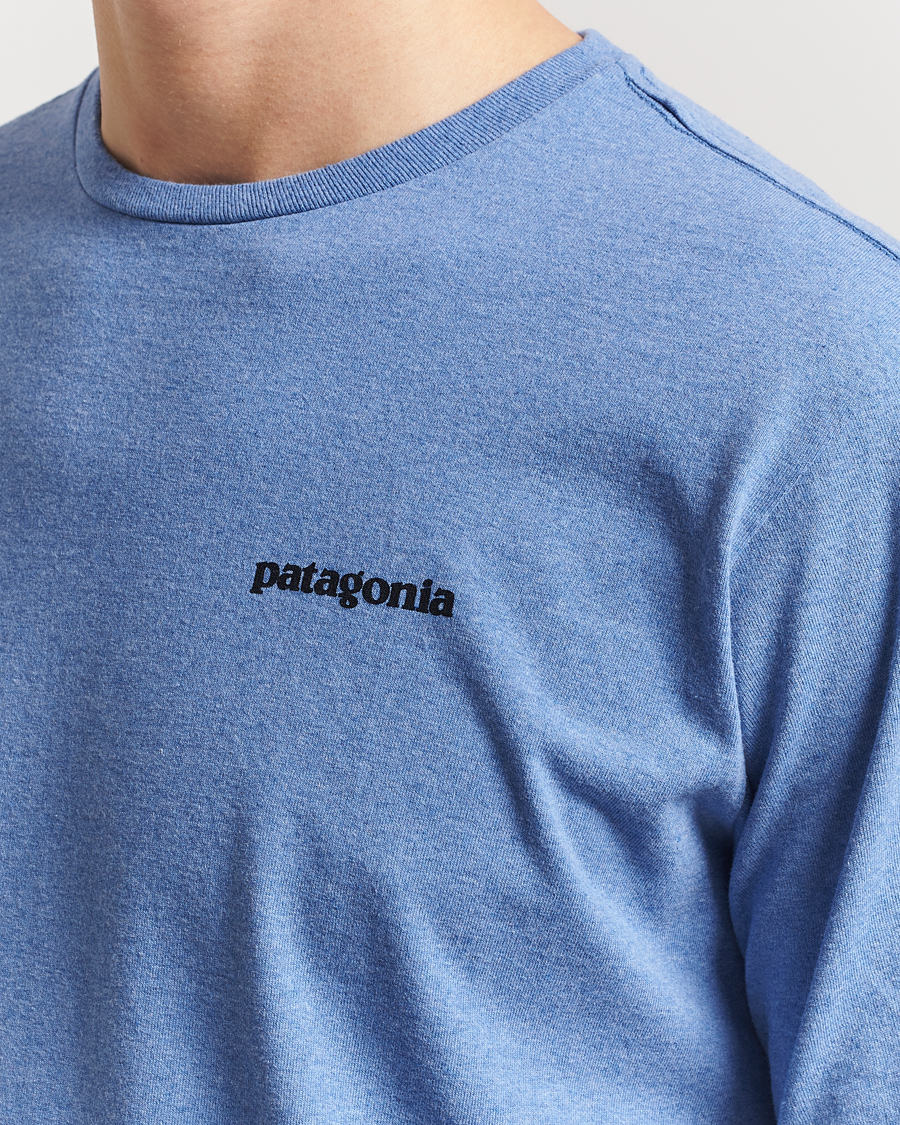 Mies | T-paidat | Patagonia | P-6 Logo T-Shirt Abudant Blue