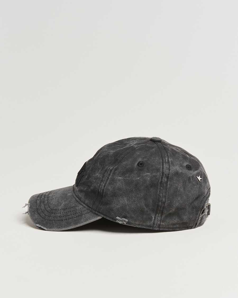 Mies | Golden Goose Cotton Twill Baseball Cap Anthracite | Golden Goose | Cotton Twill Baseball Cap Anthracite