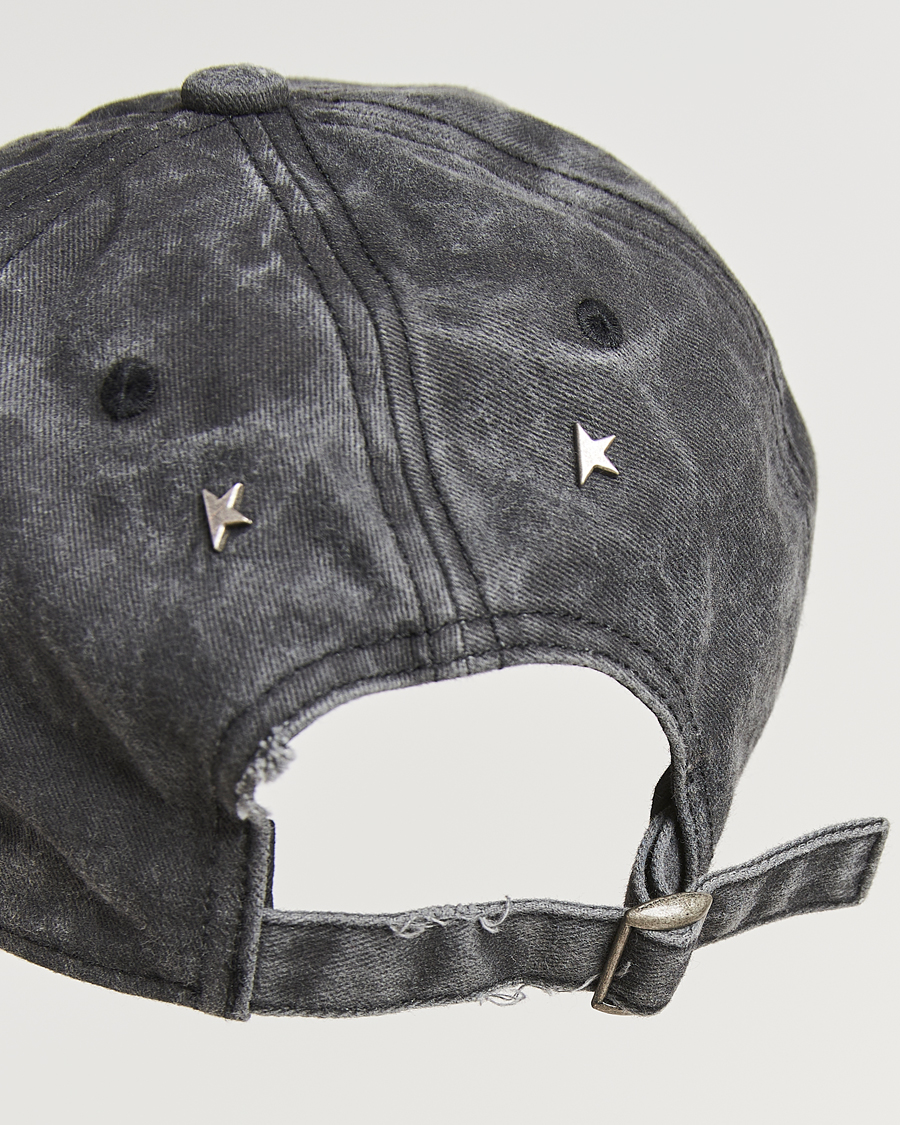 Mies | Golden Goose Cotton Twill Baseball Cap Anthracite | Golden Goose | Cotton Twill Baseball Cap Anthracite