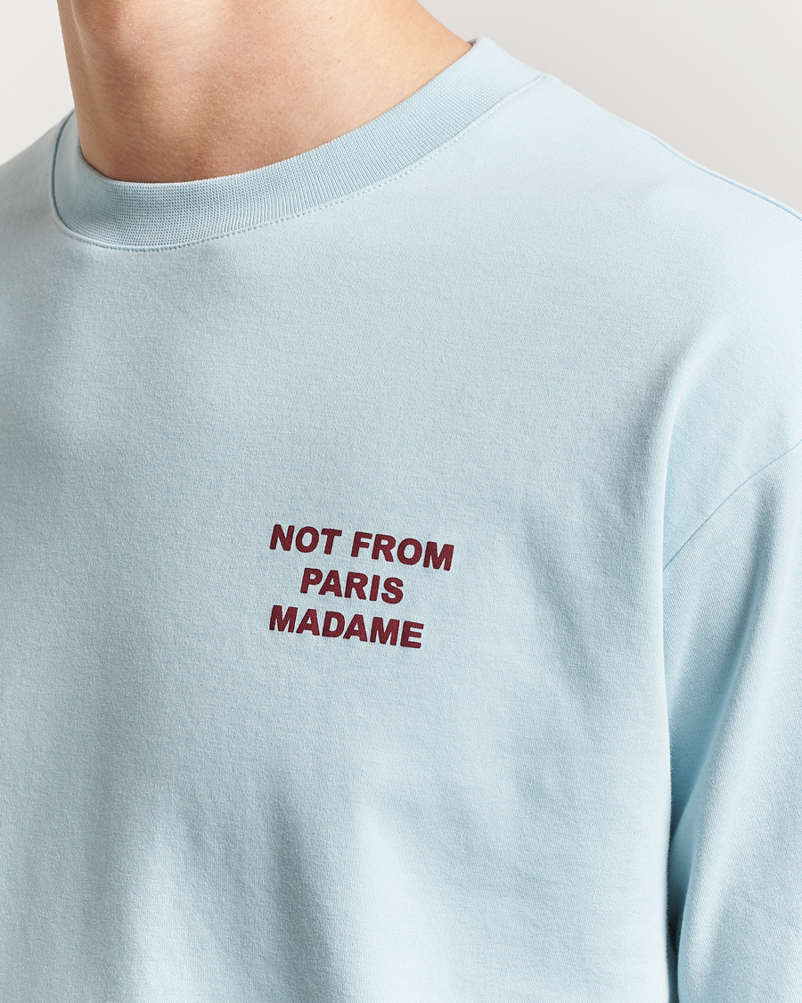 Mies | T-paidat | Drôle de Monsieur | Slogan T-Shirt Light Blue