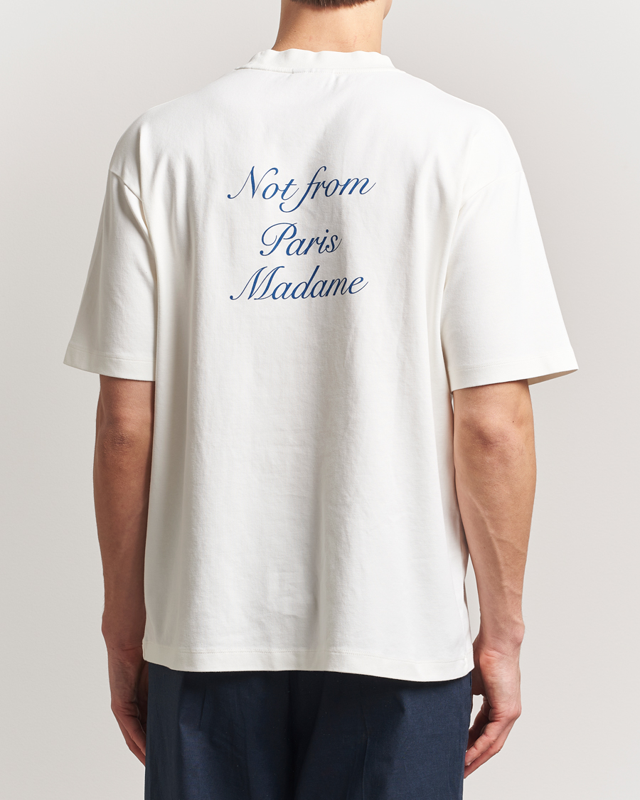 Mies | T-paidat | Drôle de Monsieur | Slogan Cursive T-Shirt Off White