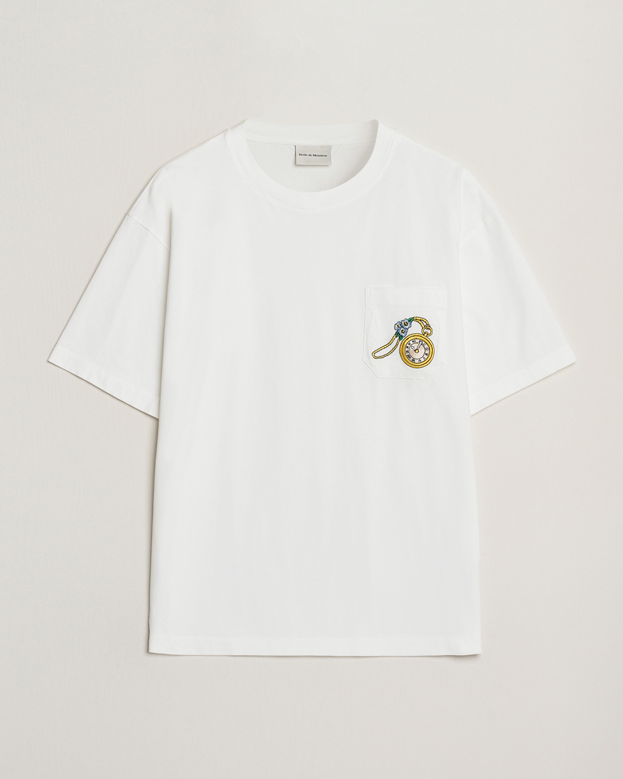 Mies | T-paidat | Drôle de Monsieur | Gousset T-Shirt Off White
