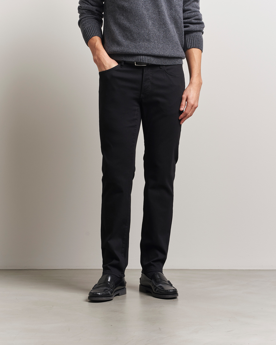Mies | Housut | Brax | Chuck Hi-Flex Denim Perma Black