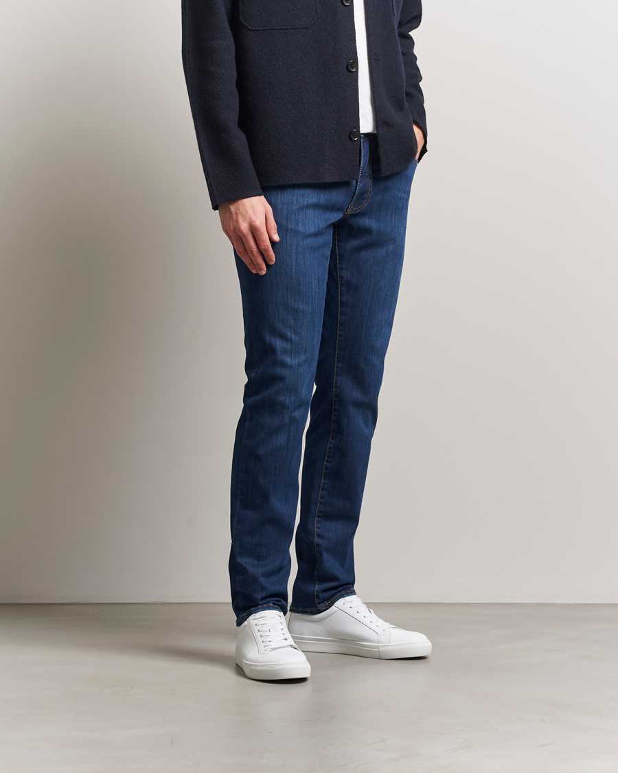 Mies | Farkut | Brax | Chuck Hi-Flex Denim Dark Used