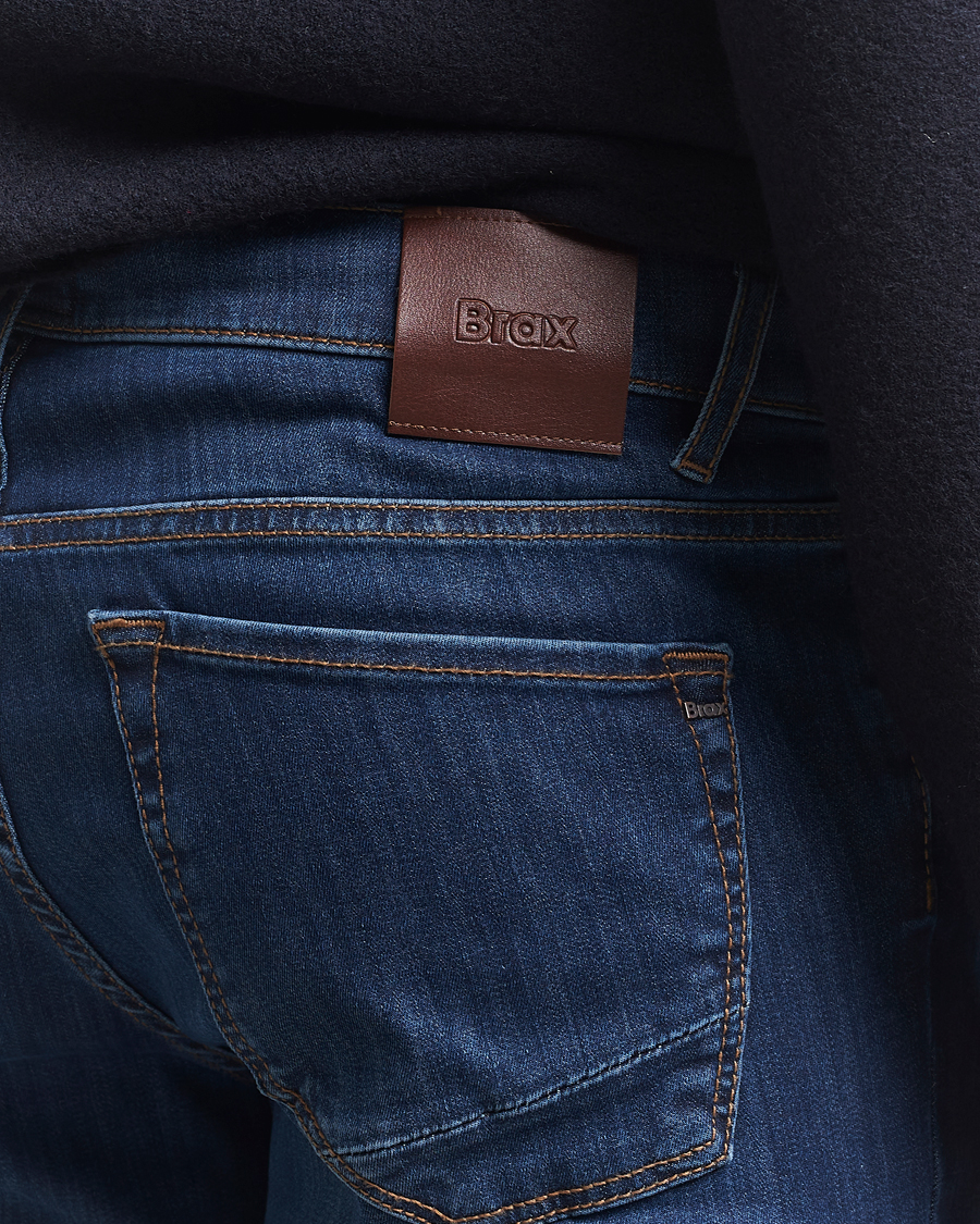 Mies | Farkut | Brax | Chuck Hi-Flex Denim Dark Used