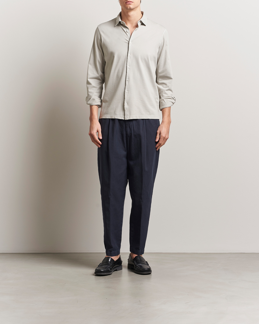 Mies | Housut | Briglia 1949 | Cotton/Linen Drawstring Pants Navy