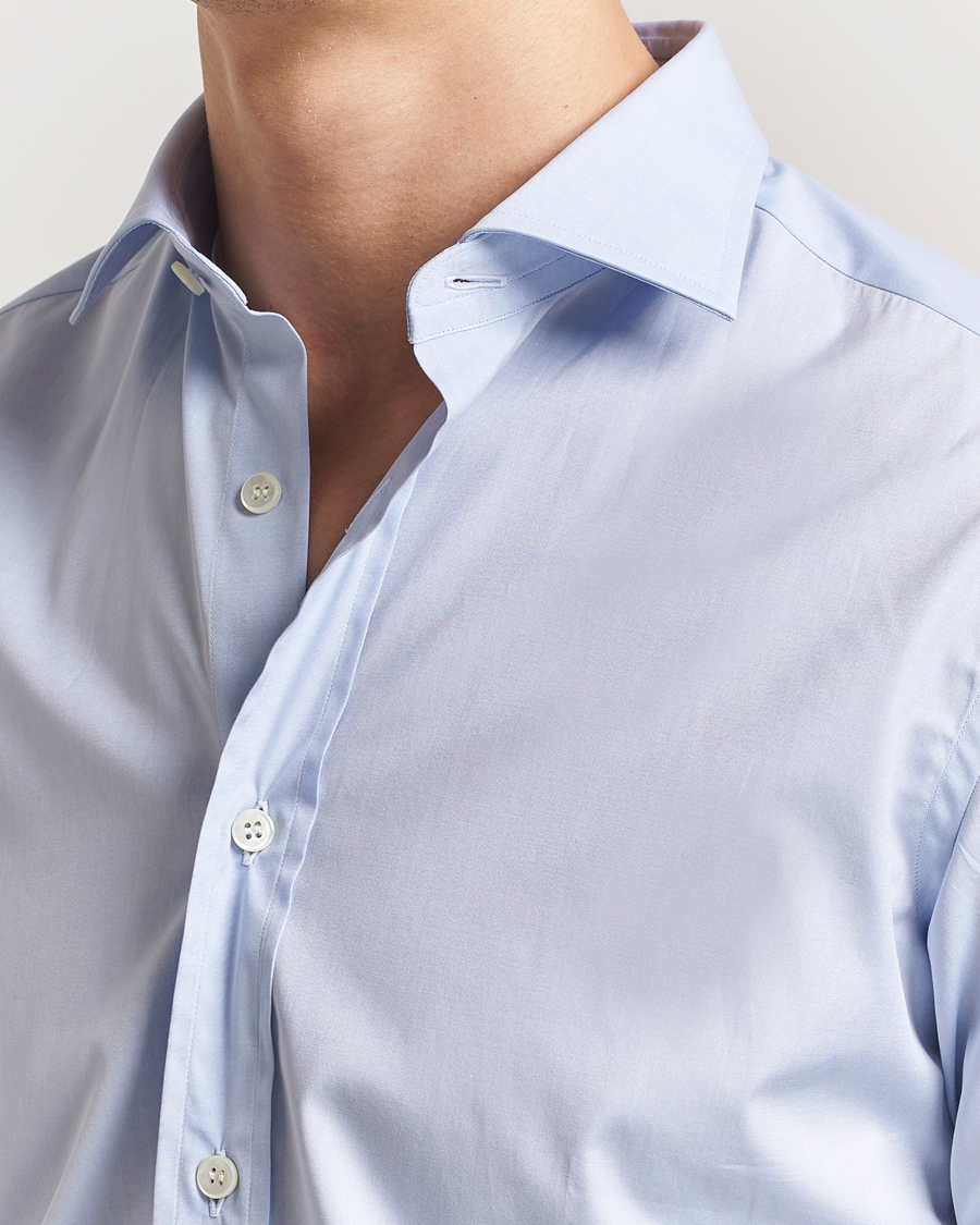Mies | Kauluspaidat | Brioni | Classic Dress Shirt Light Blue