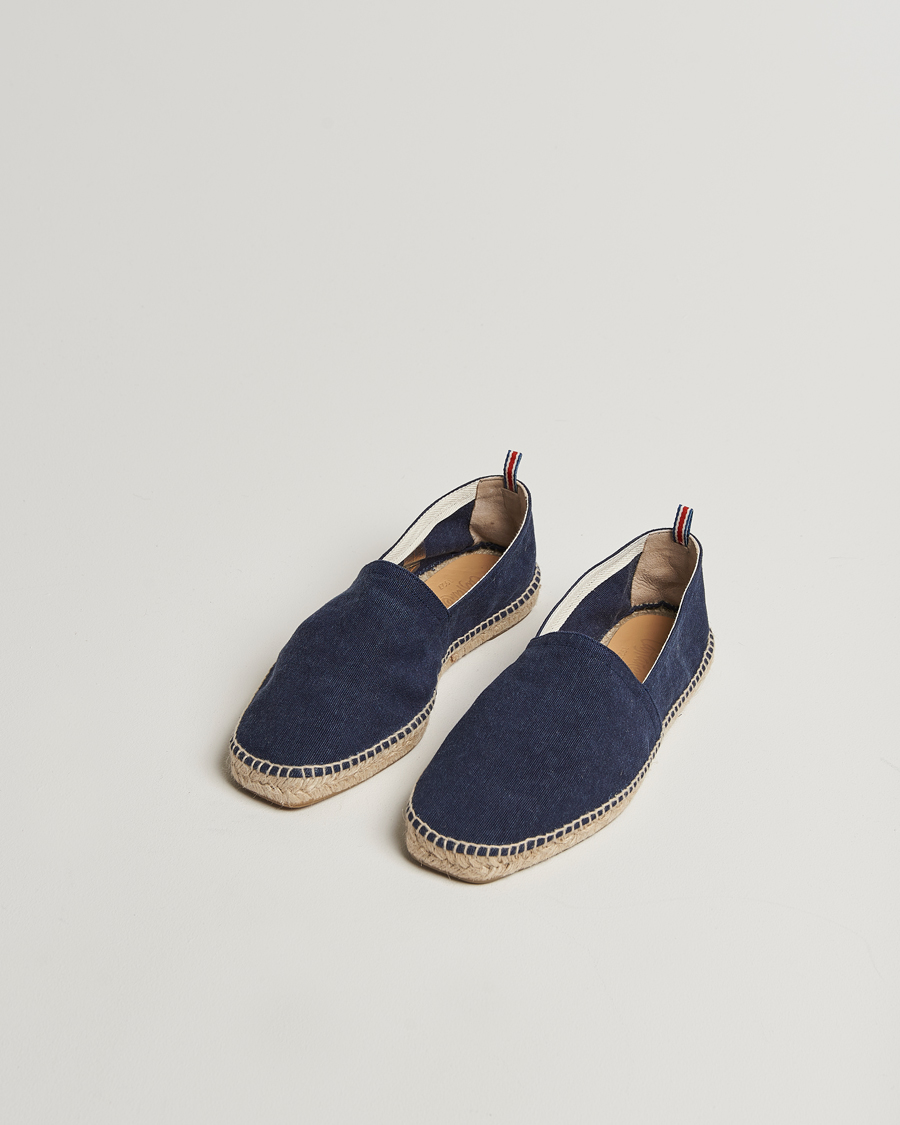 Mies | Espadrillot | Castañer | Pablo Washed Canvas Espadrilles Azul Marino