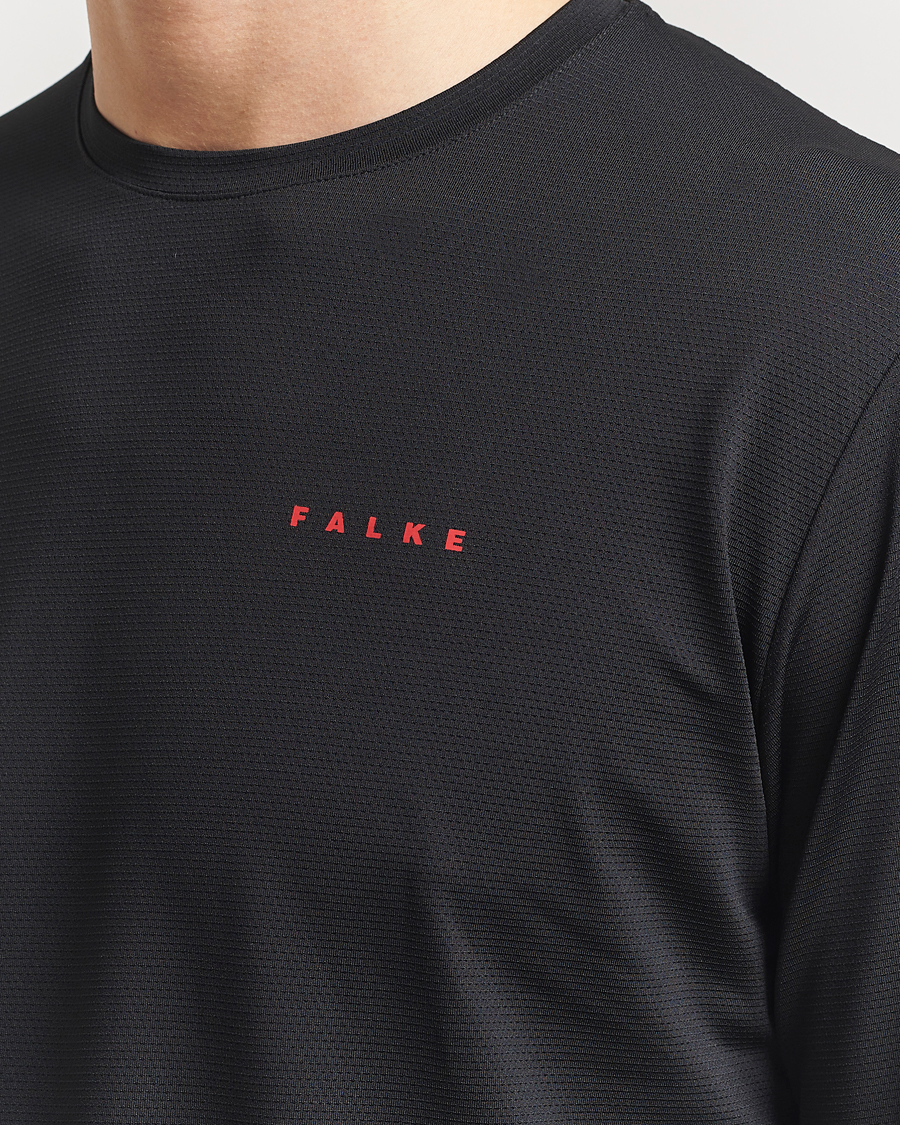 Mies | T-paidat | Falke Sport | Perform Better Longsleeve T-Shirt Black