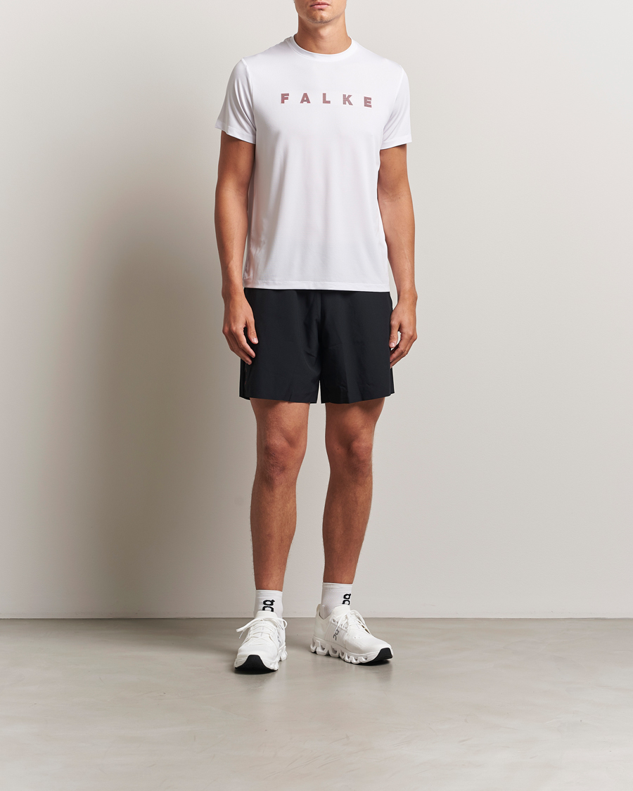 Mies | T-paidat | Falke Sport | Training T-Shirt White