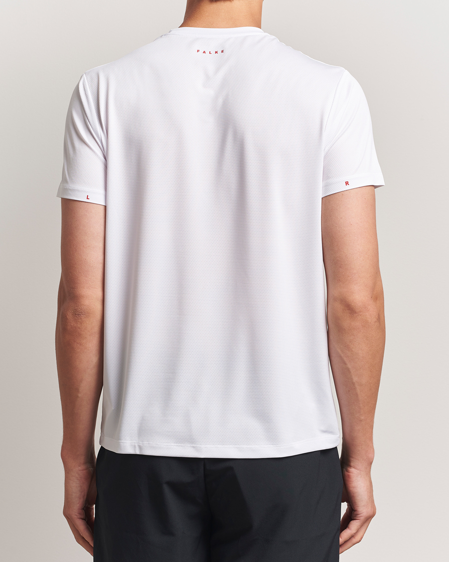 Mies | T-paidat | Falke Sport | Training T-Shirt White
