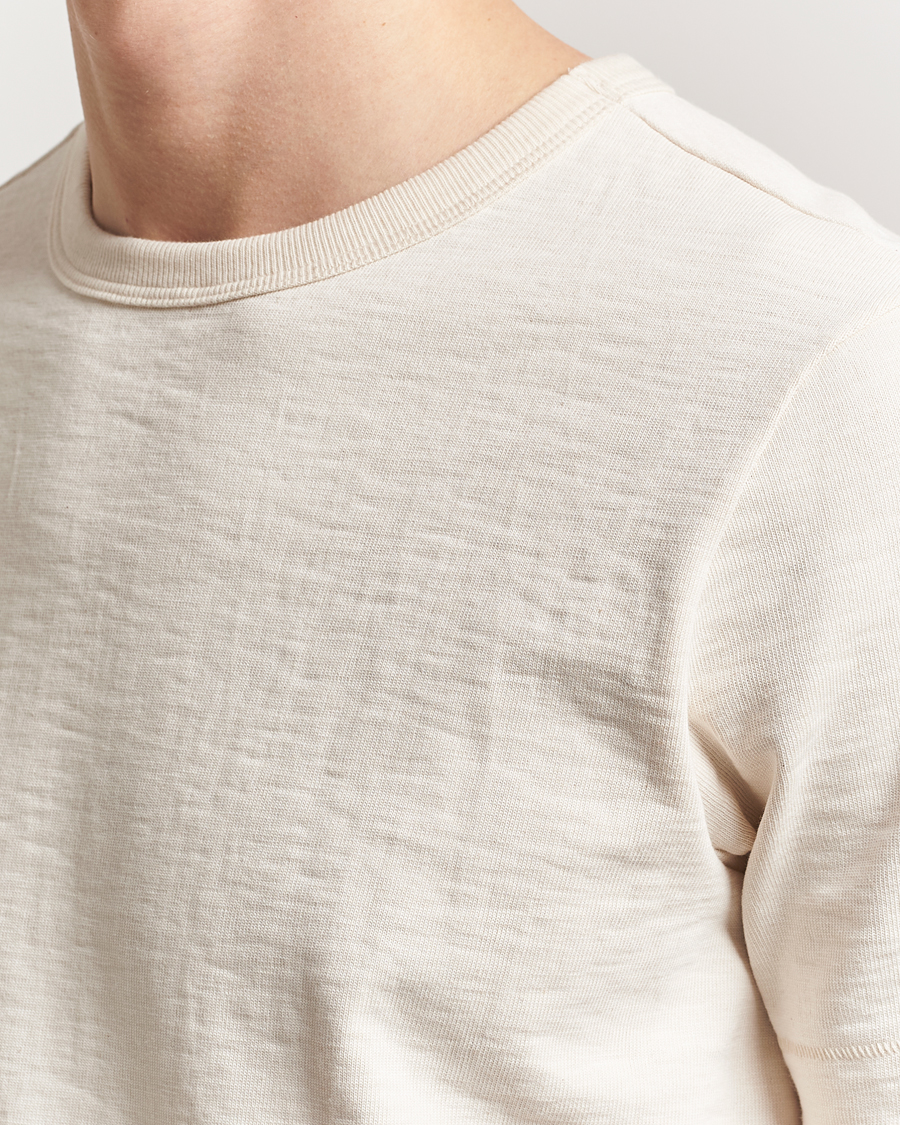 Mies | T-paidat | Merz b. Schwanen | Relaxed Fit Loopwheeled Heavy T-Shirt Nature