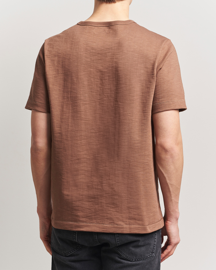Mies | T-paidat | Merz b. Schwanen | Relaxed Loopwheeled Heavy T-Shirt Nut