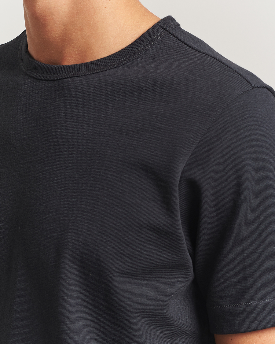Mies | T-paidat | Merz b. Schwanen | Relaxed Fit Loopwheeled Heavy T-Shirt Charcoal