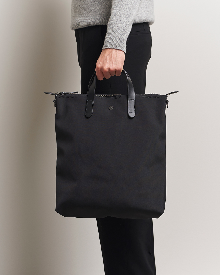 Mies | Laukut | Mismo | M/S Canvas Shopper Eclipse Black/Black