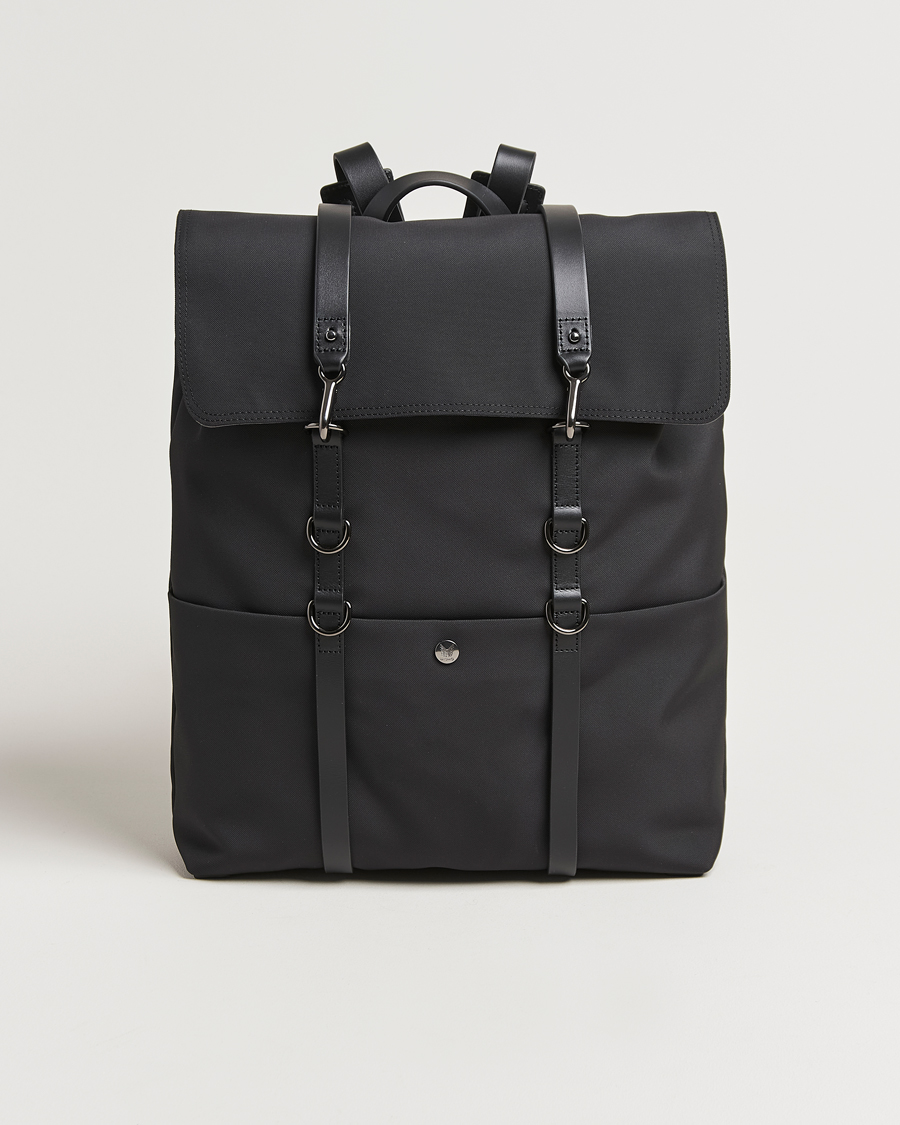 Mies | Laukut | Mismo | M/S Nylon Backpack Eclipse Black/Black