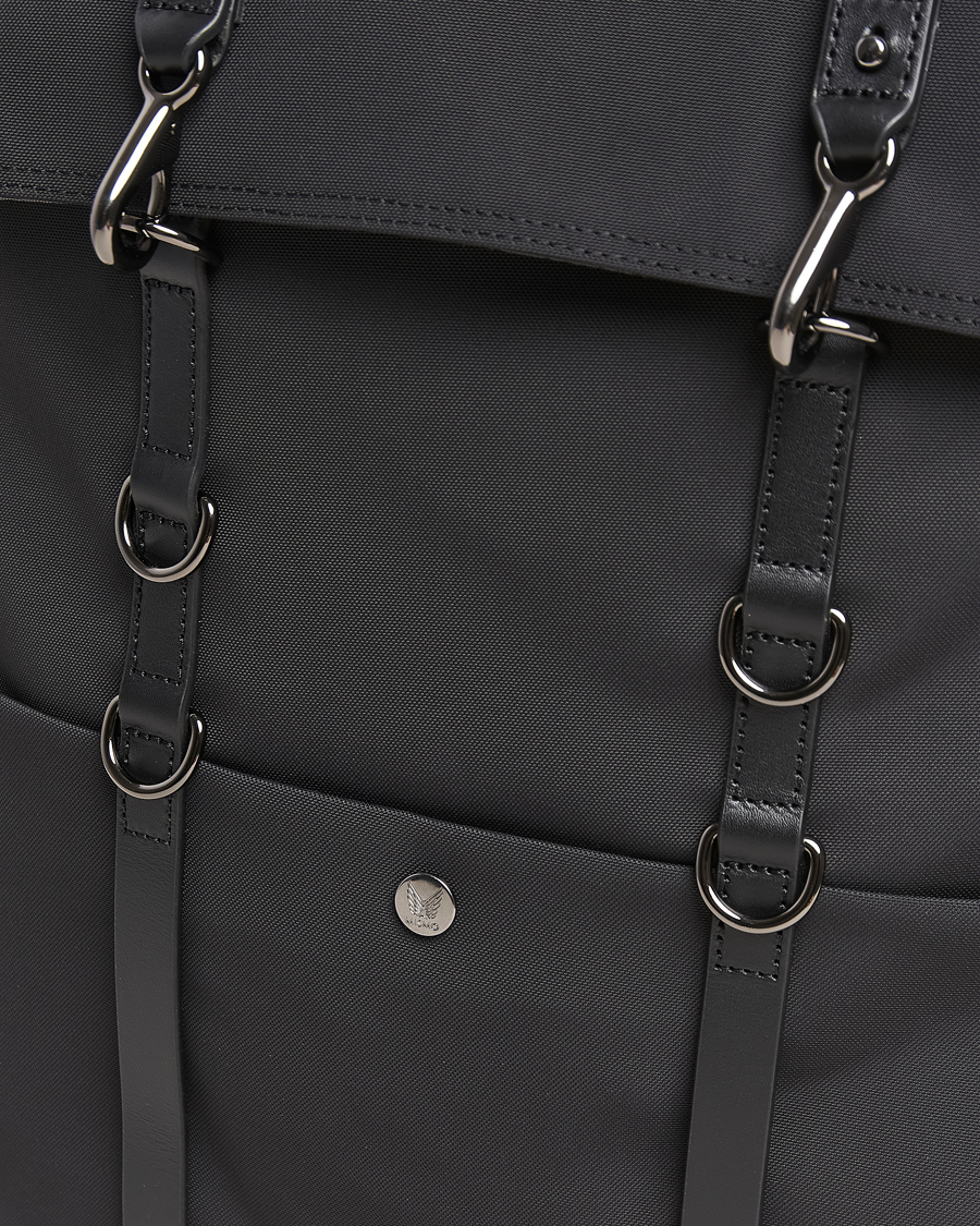 Mies | Laukut | Mismo | M/S Nylon Backpack Eclipse Black/Black